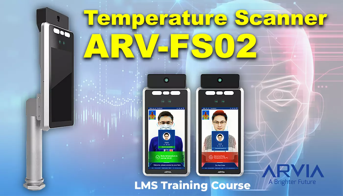 Temperature Scanner ARV-FS02 Course Complete Lesson