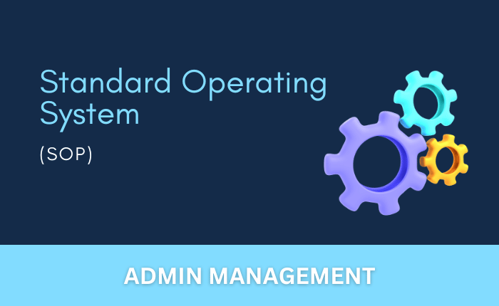 Admin Management – SOP